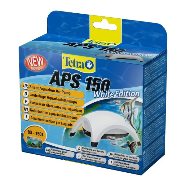 Компрессор Tetra «APS 150 White Edition» для аквариума 80-150 л арт. 212466 | AquaDeco shop