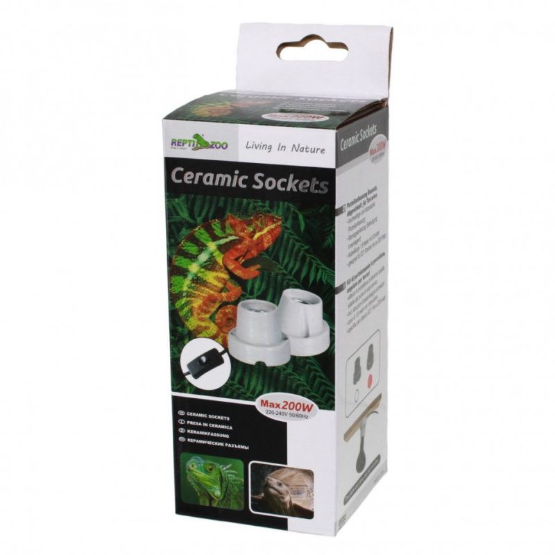 Керамічний кутовий патрон Repti-Zoo CS007 (RZ-CS007) 3497.970 AquaDeco Shop