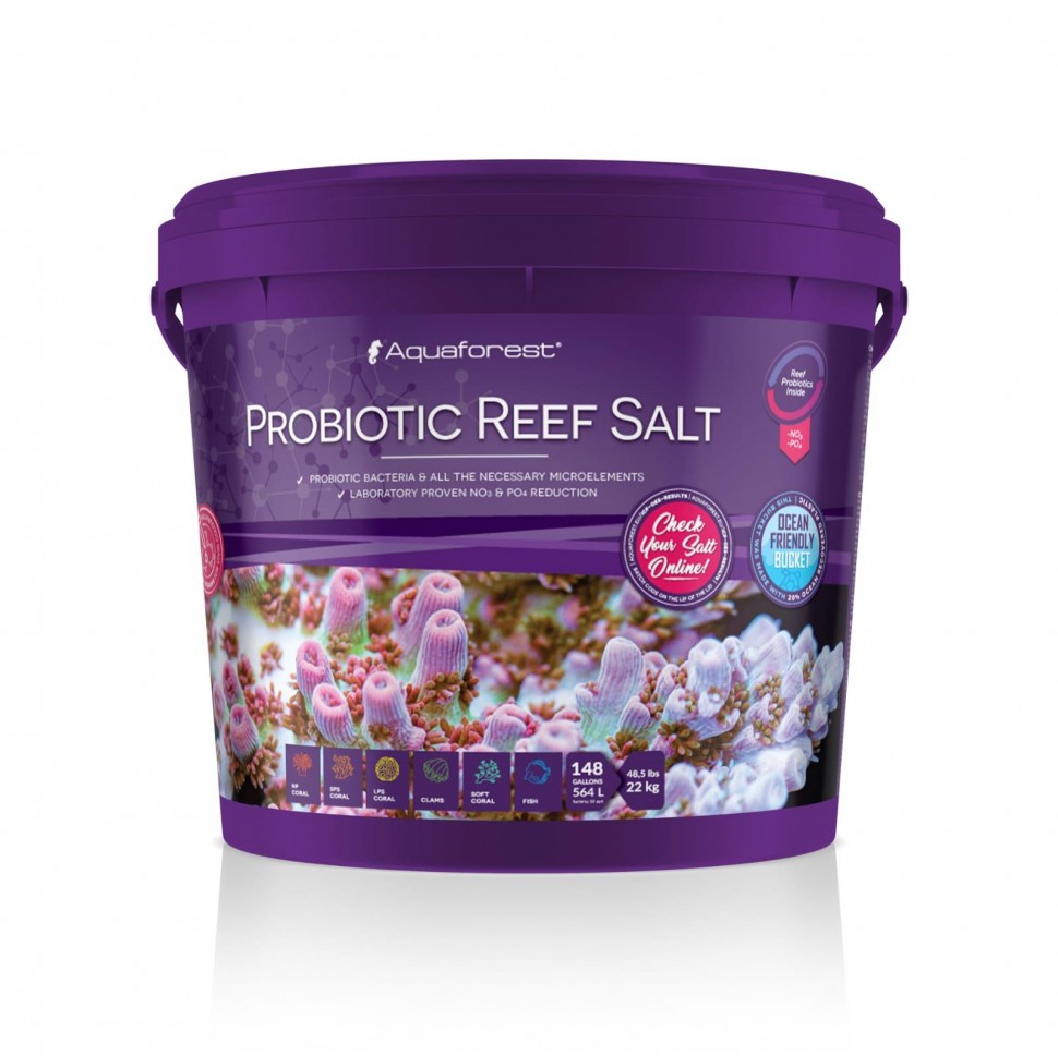 Сіль морська для розведення аквакультур Aquaforest Aquaculture Salt 25кг 6840.970 AquaDeco Shop