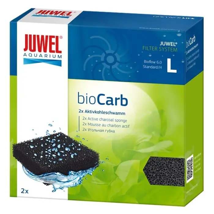 Губка Juwel «bioCarb L» 2 шт. (для внутреннего фильтра Juwel «Bioflow L») арт. 88109 | AquaDeco shop