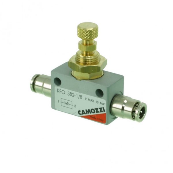 Електроклапан для систем СО2 Camozzi 4/6мм A321 220V швидкознімний 7757.970 AquaDeco Shop