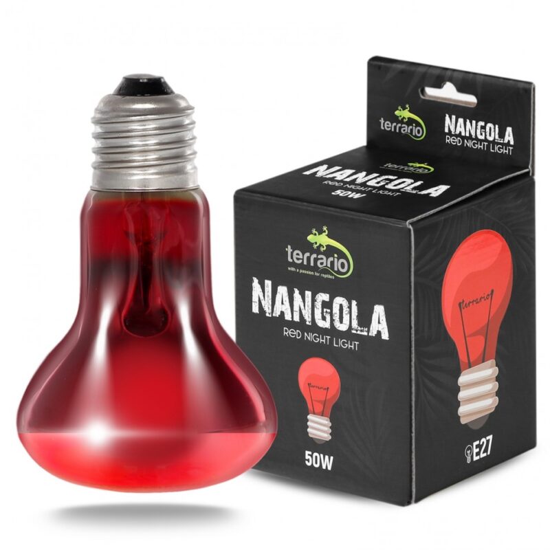 Інфрачервона нагрівальна лампа Terrario Nangola Red Night Light 50W (TR-NANGOLA-50W) 7895.970 AquaDeco Shop