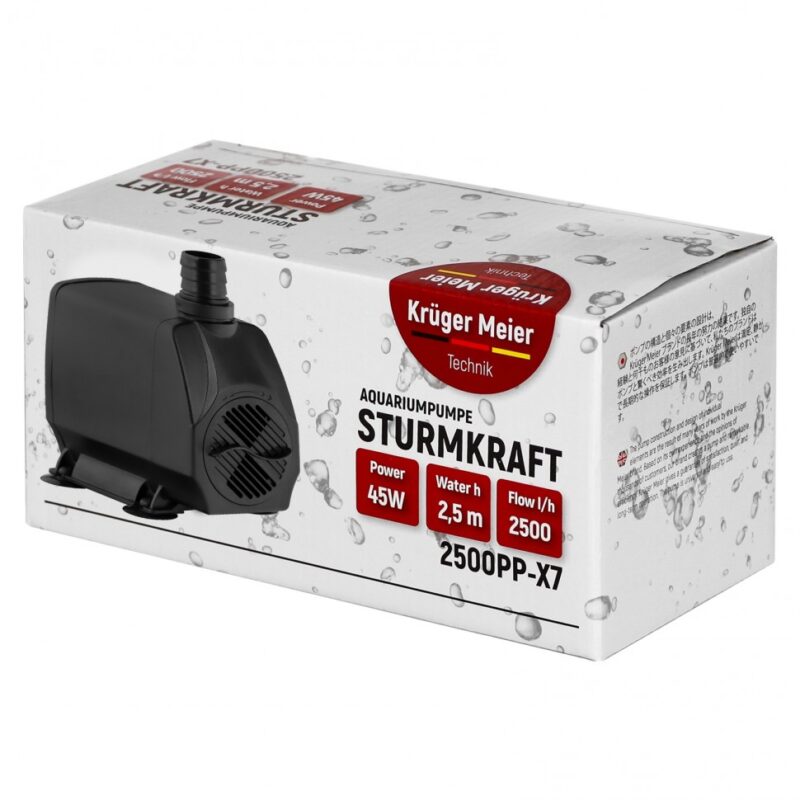 Фонтан Kruger Meier Sturmkraft Brunnen 2500 л/г 8299.970 AquaDeco Shop