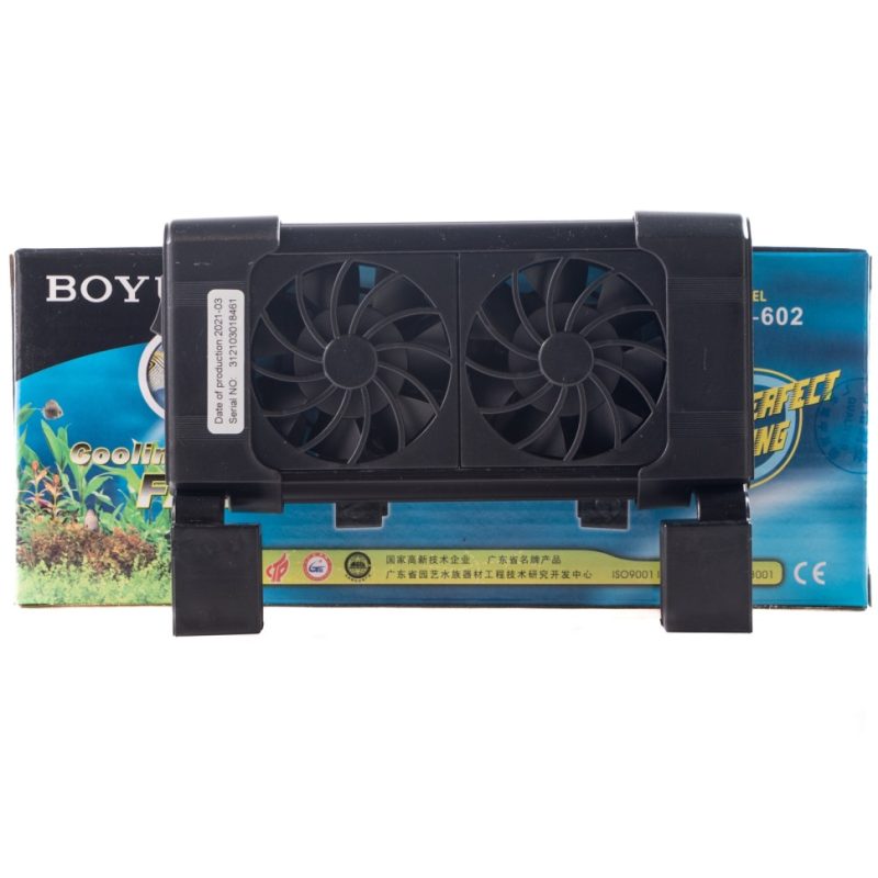 Модуль охолодження з 2 вентиляторами BOYU Cooling Fan 2 (FS-602) 8415.970 AquaDeco Shop