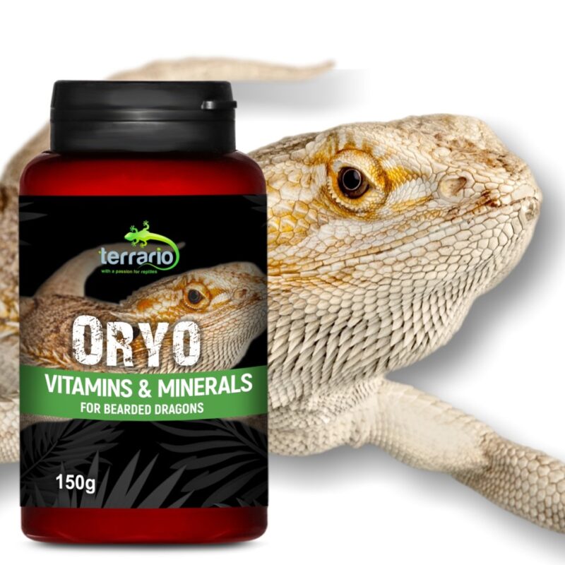 Вітаміни для бородатої агами Terrario ORYO for Bearded Dragons 150г. 8453.970 AquaDeco Shop