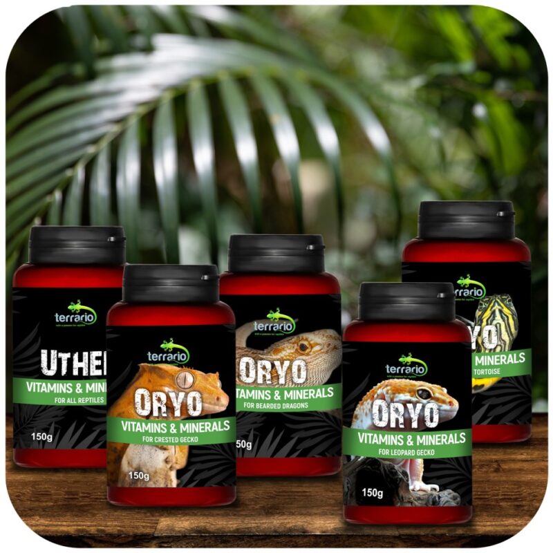 Вітаміни для черепах Terrario ORYO for Turtles & Tortoise 150г 8476.970 AquaDeco Shop
