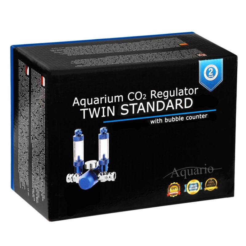 Редуктор CO2 Aquario BLUE TWIN Standard на два виходи 8581.970 AquaDeco Shop