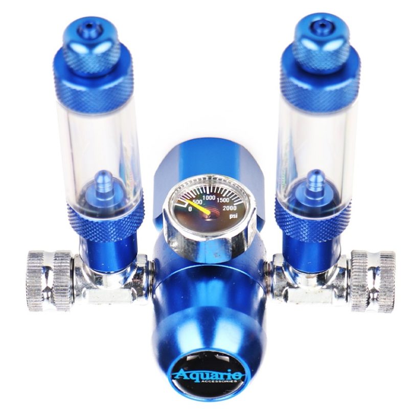 Редуктор CO2 Aquario BLUE TWIN Standard на два виходи 8582.970 AquaDeco Shop