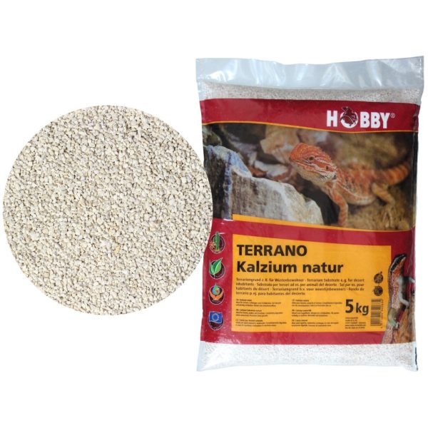 Субстрат кальциевый Hobby Terrano Calcium Substrate natural 2-3мм