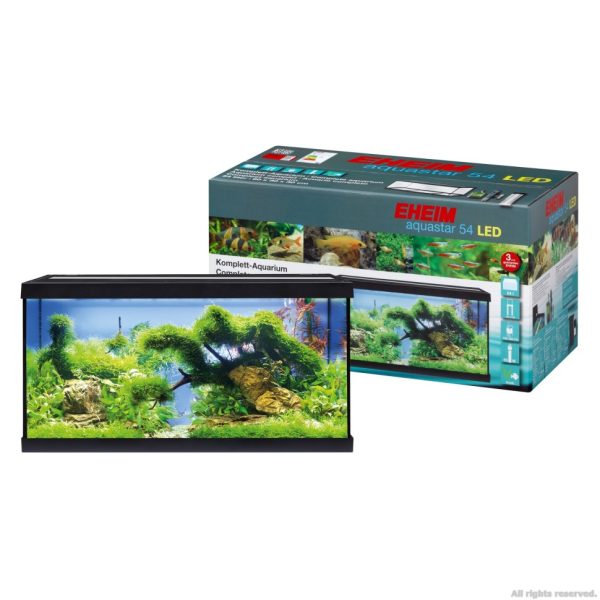 Аквариумный комплект Eheim aquastar 54 LED черный (0340645) | AquaDeco shop