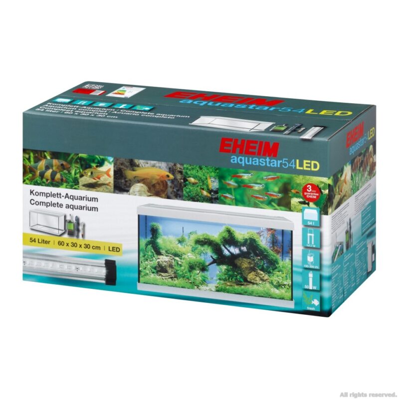Акваріумний комплект Eheim aquastar 54 LED білий (0340646) 13994.970 AquaDeco Shop