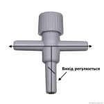 Кран трійник для шлангу 4/6мм Aqua Nova (NV-2) 15271.970 AquaDeco Shop