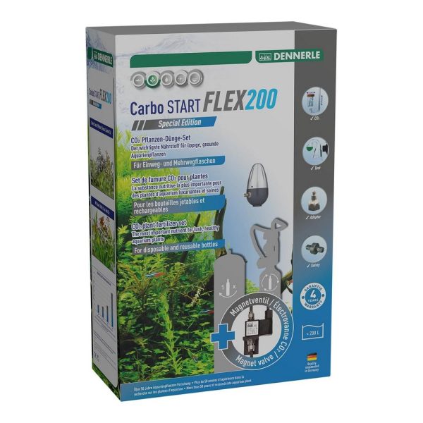 Комплект для живлення рослин CO2 DENNERLE Carbo Start Flex200 Special Edition з магнітним клапаном. Без балона (2941)