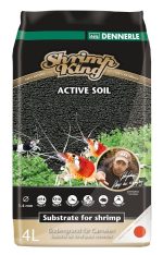 Активний донний грунт для прісноводних акваріумів з креветками DENNERLE Shrimp King Active Soil 1-4 mm, 4 літра (6177) DEN6177 50 AquaDeco Shop