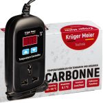 Термостат електронний Kruger Meier Carbonne 1500Вт. 17472.970 AquaDeco Shop