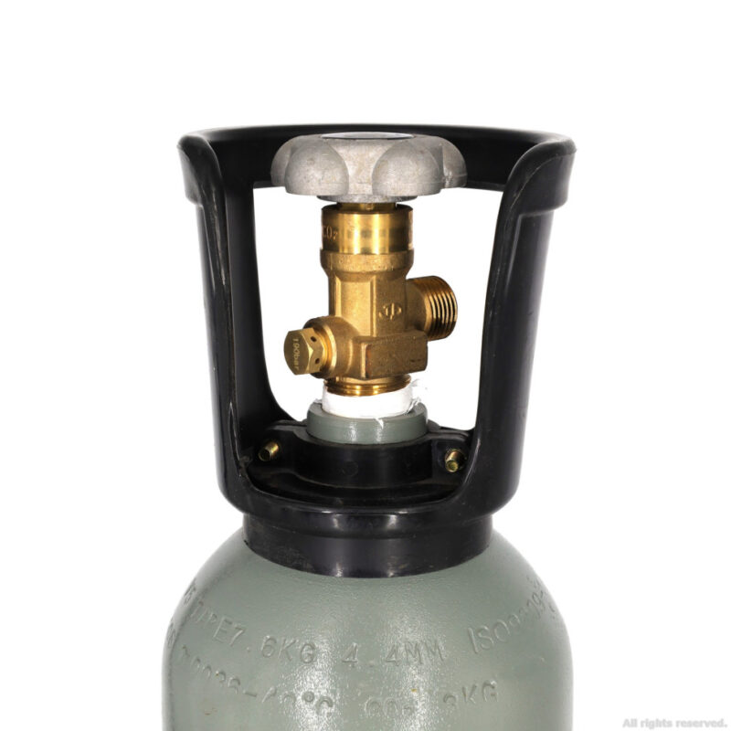 5л. (NCO2-5L-GRAY) | AquaDeco shop;Балон CO2 з плоским дном Aqua Nova
