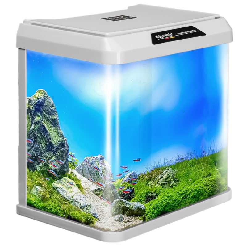 Акваріум Kruger Meier Como Aquarium 16л білий 32x22x32,5см (R320) 18214.970 AquaDeco Shop