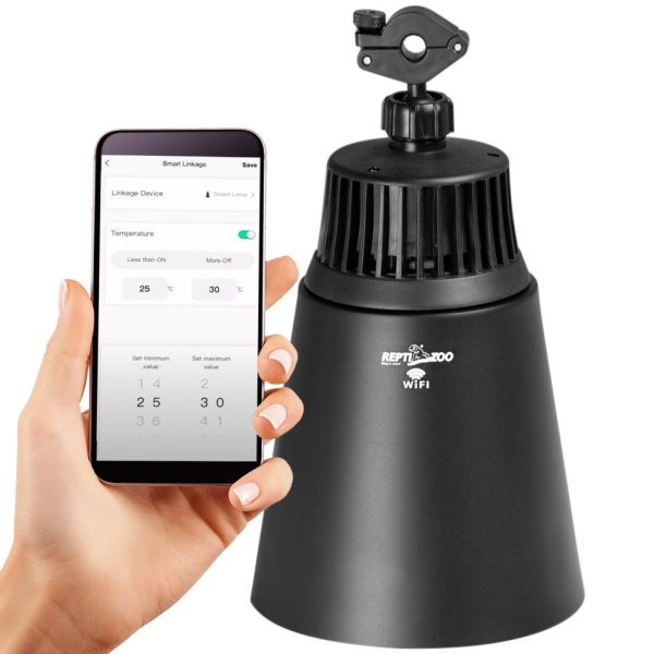 Світильник глибокий рефлекторний з Wi-Fi Repti-Zoo Smart Wi-Fi Deep Lamp M 100W (ZRL04D)