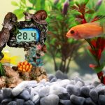 Декорация Yusee Aquarium Decor Thermometer с термометром LCD 14X6X11см (ys201030) 19078.970 AquaDeco Shop