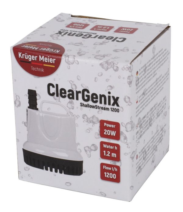 Помпа підйомна з низьким зануренням Kruger Meier ClearGenix 1200 л/г