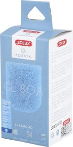 Фільтруюча синя губка до фільтра ZOLUX Classic 80, 2 шт (330207) ZL30207 55 AquaDeco Shop