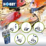 Клей, герметик акваріумний чорний Hobby Fix Underwater Adhesive black 75мл (11967) 19877.970 AquaDeco Shop