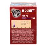 Ультрафиолетовая лампа LED для террариумов Hobby Fluro LED 1 W (37600) 20337.970 AquaDeco Shop