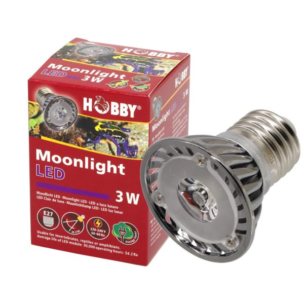 Ночная лампа LED для террариумов Hobby Moonlight LED 3 W (37595)