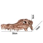 Декорация череп крокодила Terrario Crocodile Skull 30x14x9см (A15911) 20664.970 AquaDeco Shop