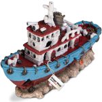 Декорація корабель Kruger Meier Shipwreck 28x9x18см (301220) 20712.970 AquaDeco Shop