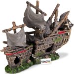 Декорация пиратский корабль Kruger Meier Pirate Ship 25x6x16см (251017) 20715.970 AquaDeco Shop