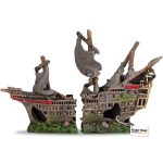 Декорация пиратский корабль Kruger Meier Pirate Ship 25x6x16см (251017) 20718.970 AquaDeco Shop