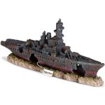 Декорація затонулий корабель Kruger Meier Battleship 23x5x11см (24411) 20729.970 AquaDeco Shop