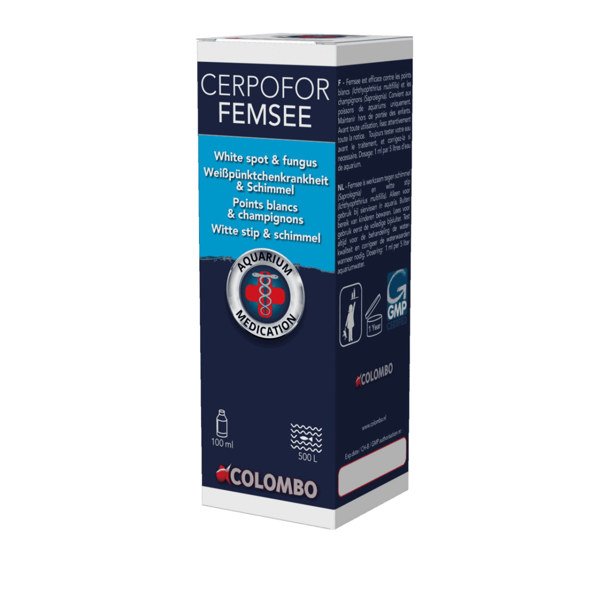 Засіб проти грибкових захворювань у риб CERPOFOR FEMSEE 100 ML-500 L (A5010770)