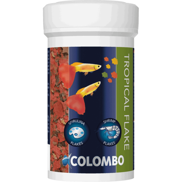 Корм пластівці для тропічних риб COLOMBO TROPICAL FLAKE 100ML (A3020515)