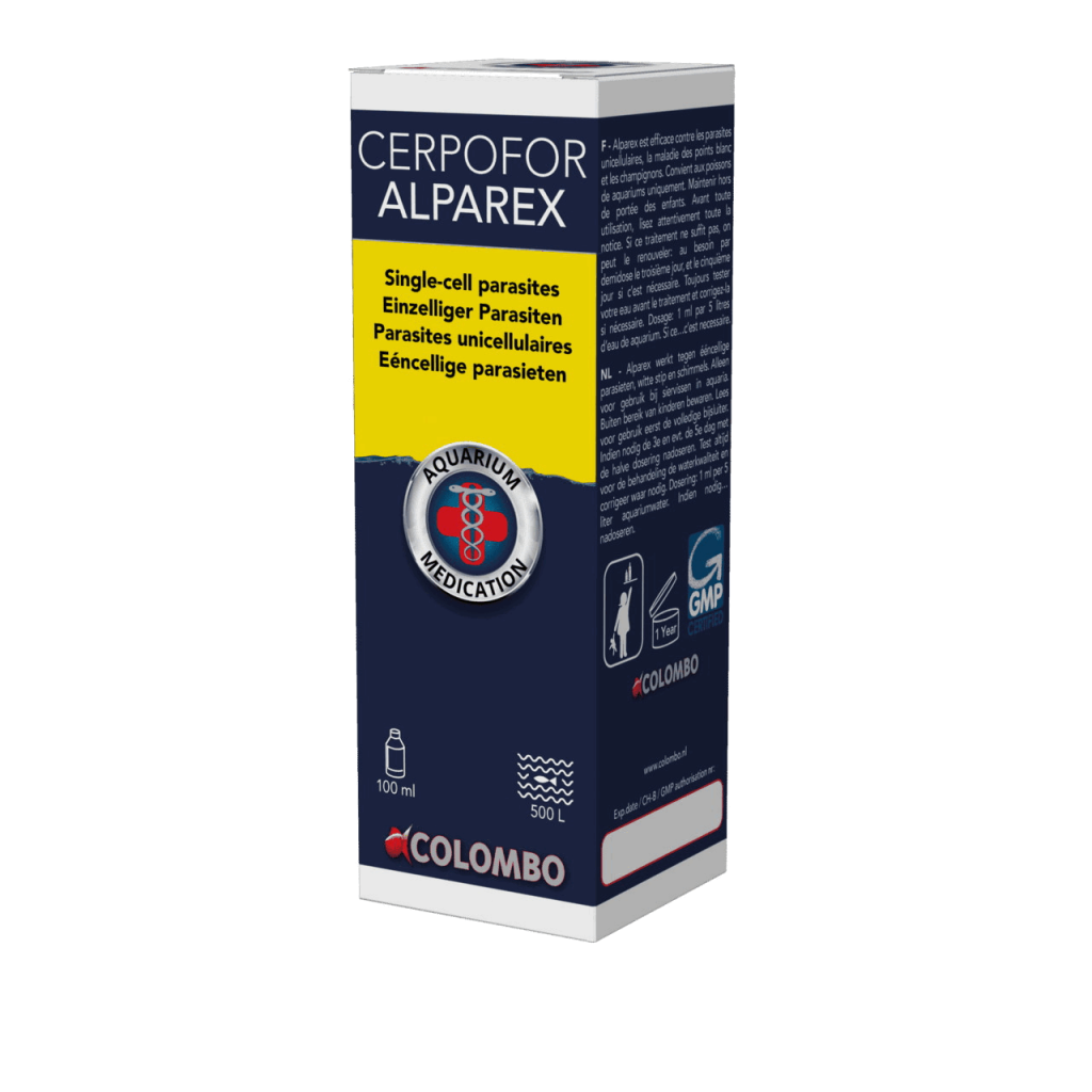 Засіб проти іхтіофтиріозу  та інших інфузорій CERPOFOR ALPAREX 100 ML-500 L (A5010742)