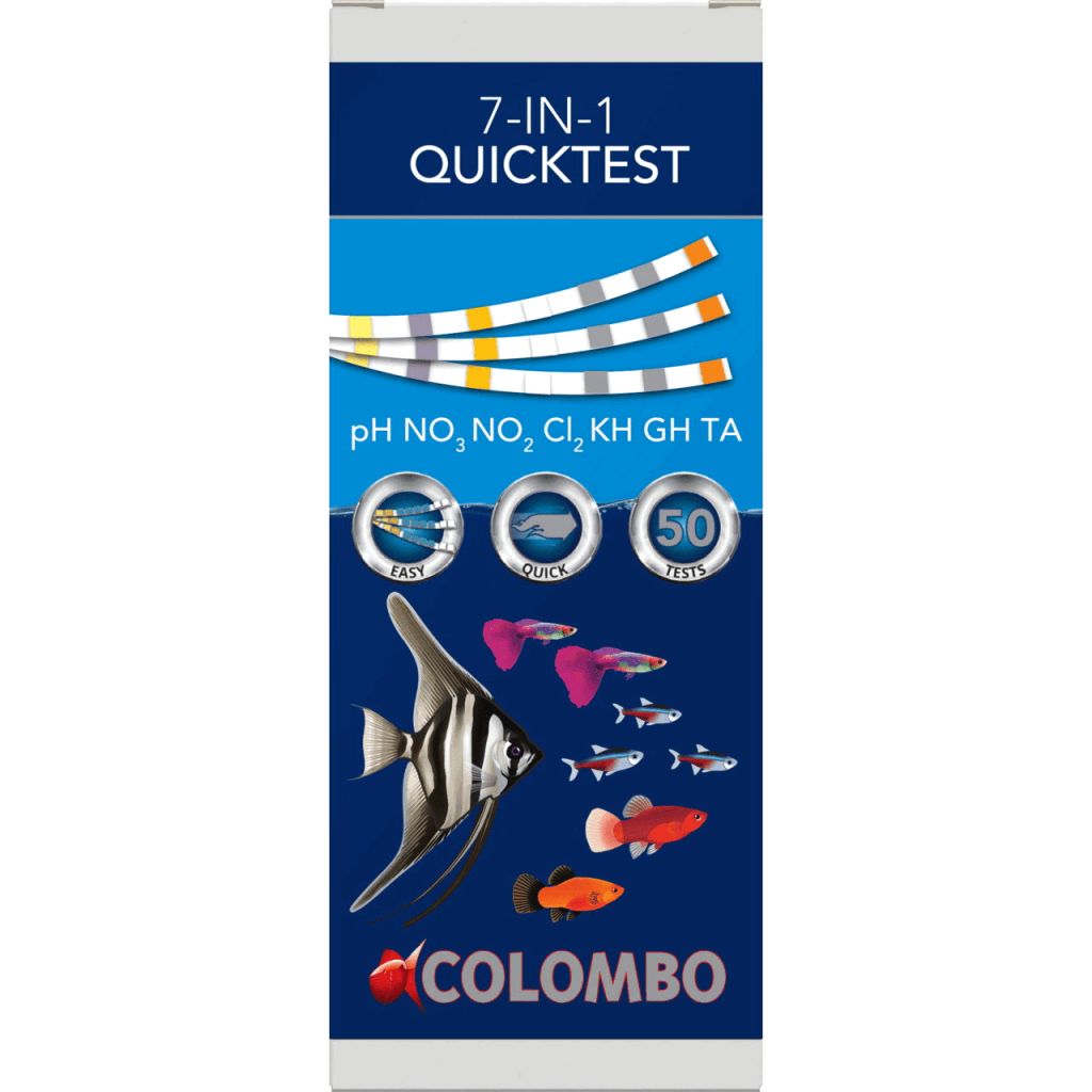 Тест-смужки для тестування акваріумної води COLOMBO AQUA QUICKTEST 6-50 STRIPS (A5020290)