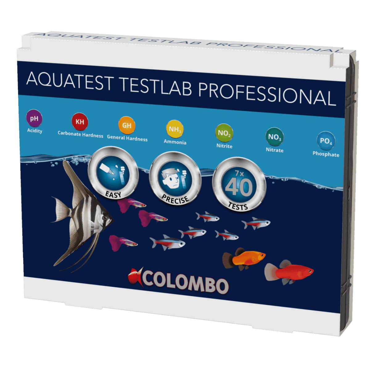 Лабораторія для тестування акваріумної води Colombo Aquatest Testlab Professional (A5010990)