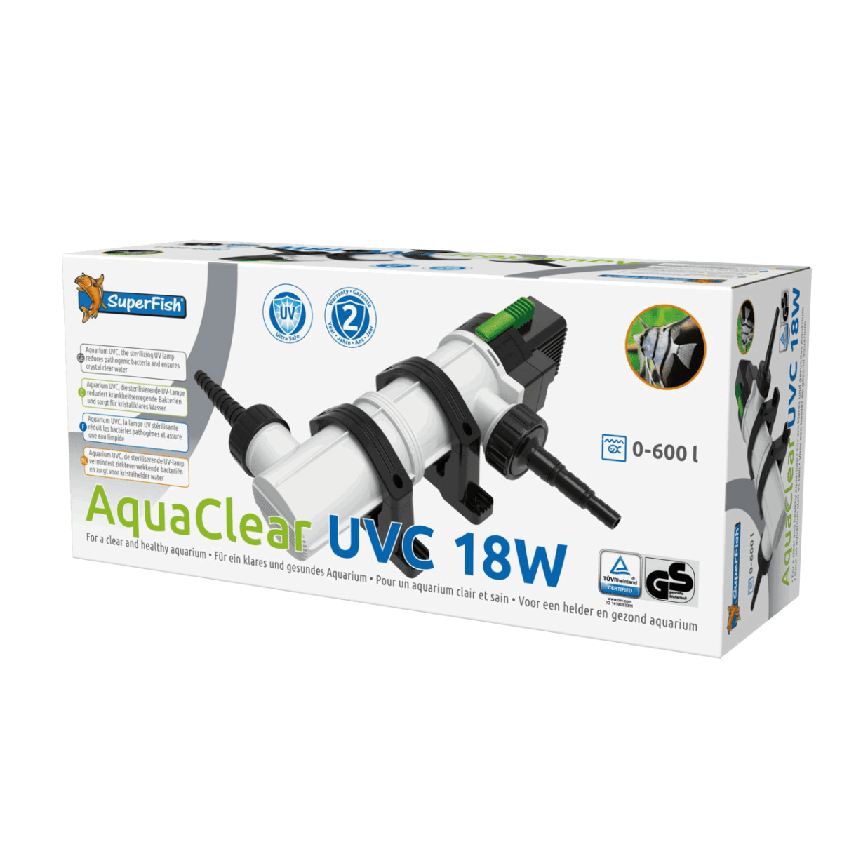 Cтерилізатор SUPERFISH AQUACLEAR UV 18W (A7031705)