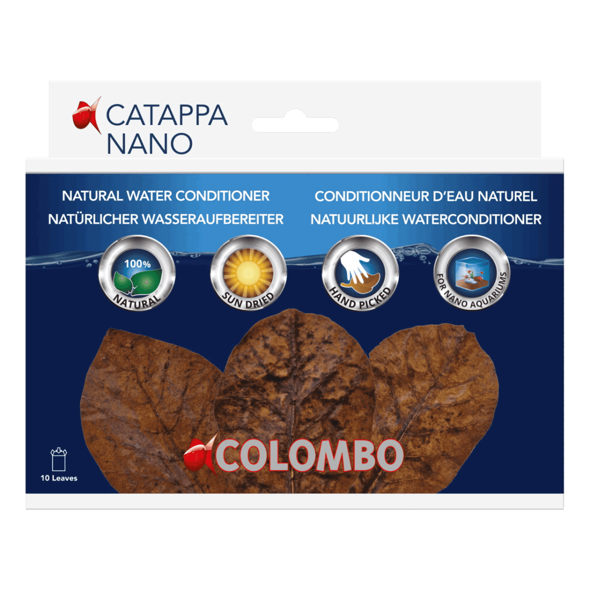 Листя катаппи (миндалю) для акваріума COLOMBO CATAPPA NANO 10 PCS (A5010835)