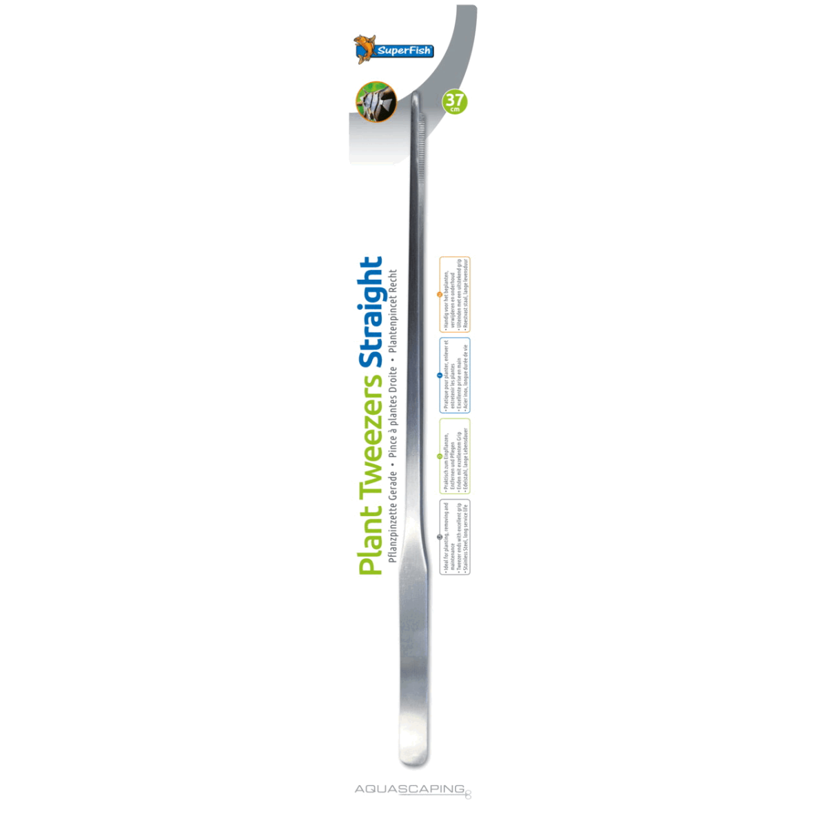 Пінцет SF RVS PLANT TWEEZERS 37CM STRAIGHT (A4060130)