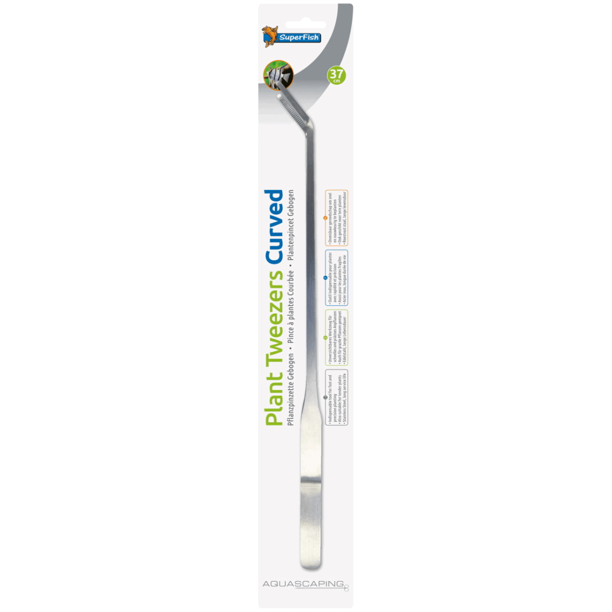 Пінцет SF RVS PLANT TWEEZERS 37CM CURVED (A4060135)