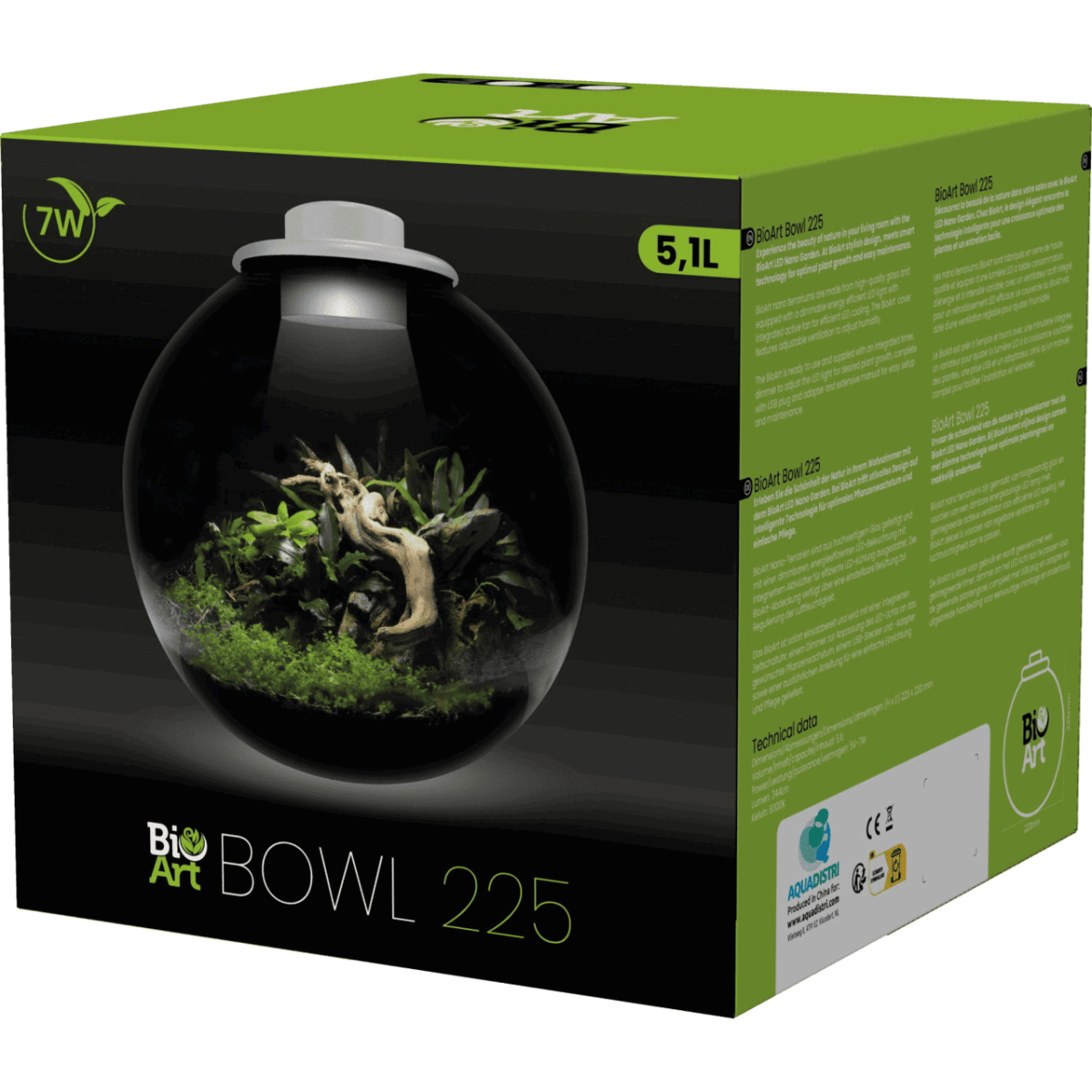 Акваріумний набір BIO ART BOWL 225 WHITE (A4056015)