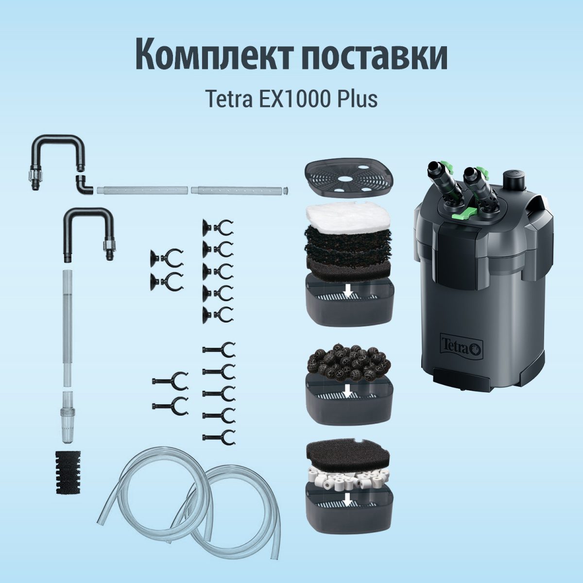 Фільтр зовнішній акваріумний Tetra External EX 700 Plus