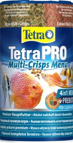 Корм для акваріумних риб TetraPRO Multi-Crisps Menu, 250 мл (чіпси)