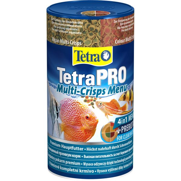 Корм для акваріумних риб TetraPRO Multi-Crisps Menu, 250 мл (чіпси)