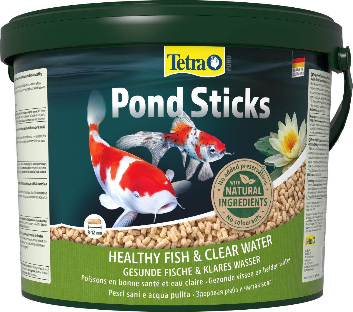 Корм Tetra Pond Sticks для ставкових риб, 10 л (палички)