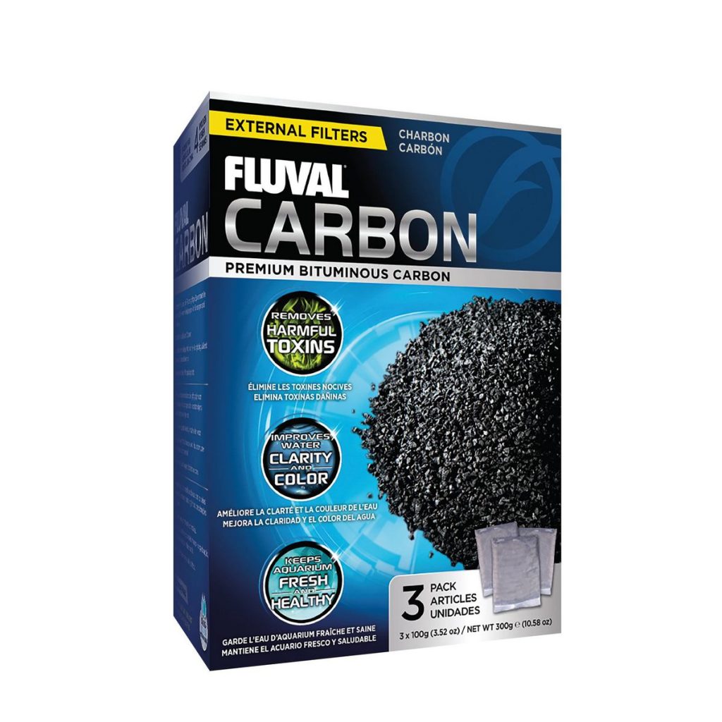 Наповнювач для фільтра Fluval «Carbon» активоване вугілля (3 x 100 г)