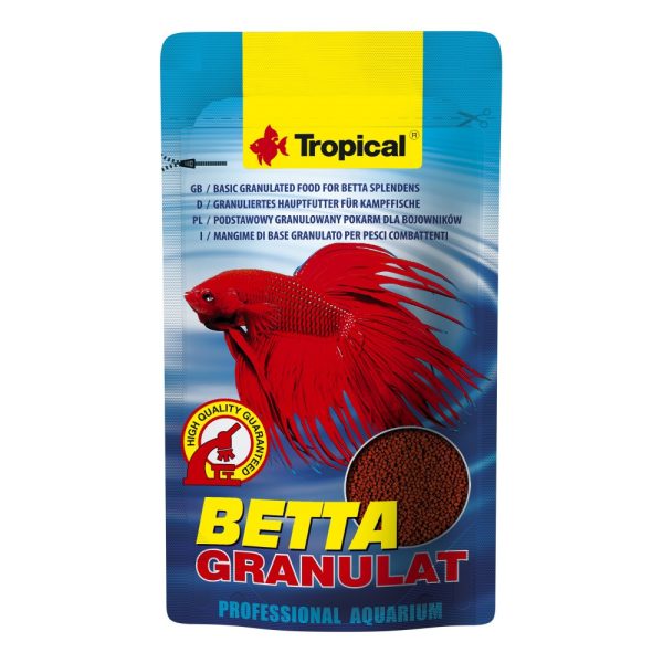 Сухий корм Tropical Betta Granulat для півників, 10 г (гранули)