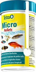 Корм Tetra Micro Pellets для акваріумних дрібних рибок, 100 мл (гранули)